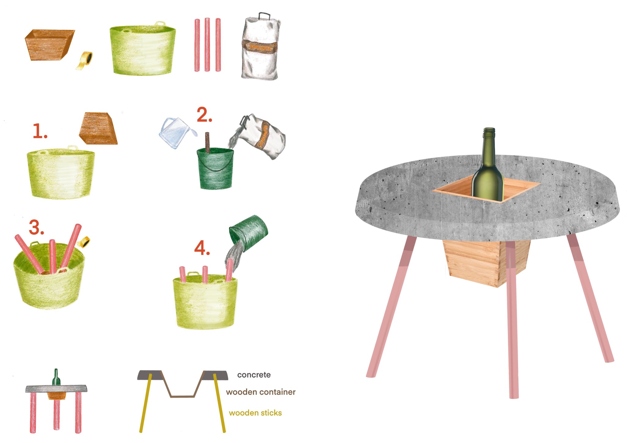 concrete outdoor table – Johanna Schmerold